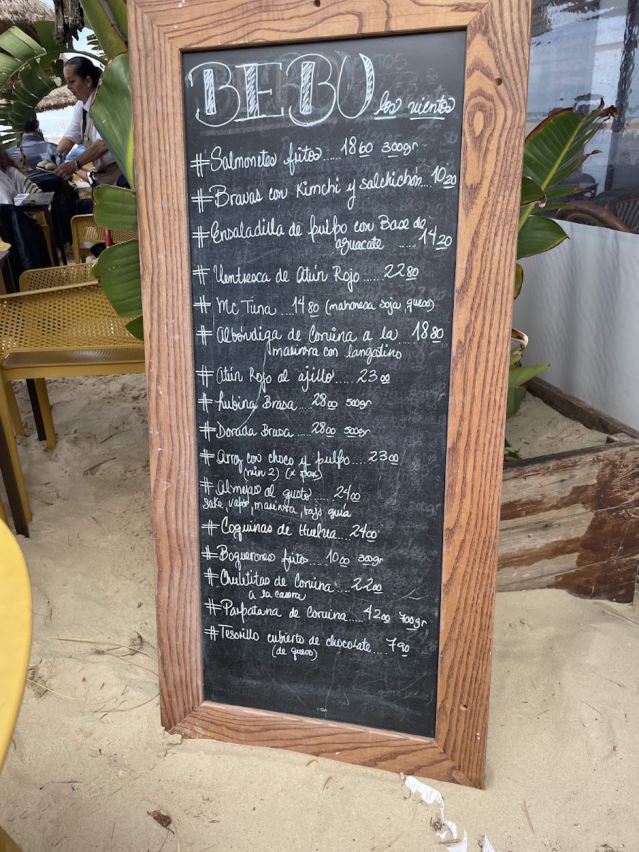 Menu Bebo Los Vientos-1